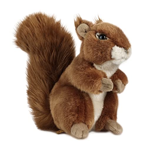 Living Nature, ardilla de peluche realista de 20 cm