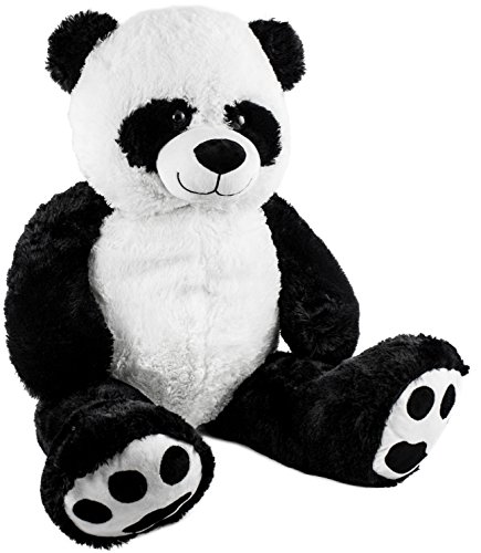 BRUBAKER Peluche Gigante XXL Panda Osito 100 cm