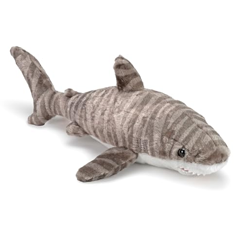 Wild Republic peluche tiburón tigre Cuddlekins de 40 cm realista