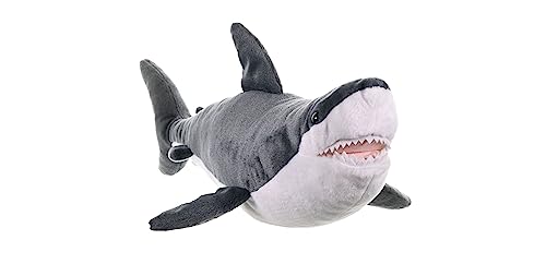 Wild Republic peluche tiburón blanco Cuddlekins de 30 cm realista