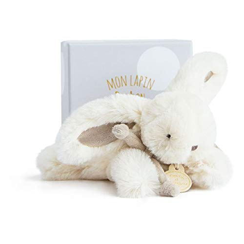 Doudou et Compagnie - Peluche de conejo (16 cm), color gris