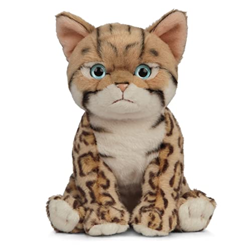 Living Nature gato bengalí de peluche realista, marca británica especialista en animales