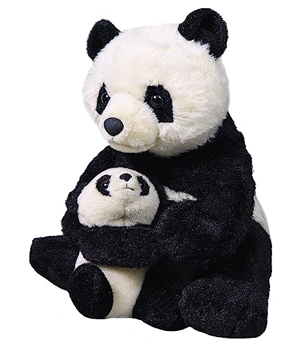 Wild Republic Mamá y Cría Panda (~38 cm)