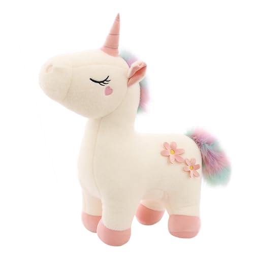 RAILONCH Unicornio arcoíris (económico abrazable)