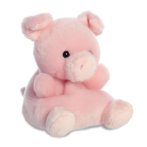 Aurora Palm Pals Wizard Pig, mini peluche de cerdito de 13 cm