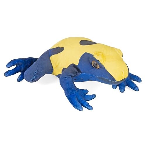Wild Republic Cuddlekins Rana Dardo De Citronela, Animales de Peluche, 30 cm, Regalo Recién Nacido, Peluches para Niños, Juguete de Peluche, Peluches para Niñas, Elaborado con Botellas Recicladas