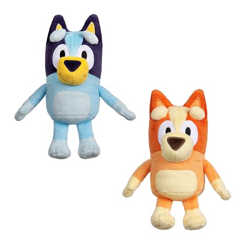 Bluey y Bingo — Pack de 2 peluches oficiales