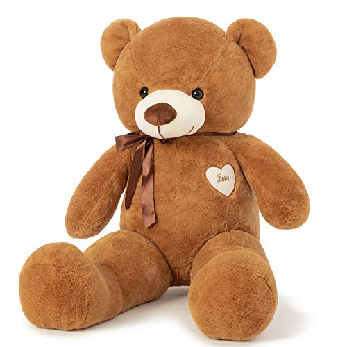 YunNasi Oso Peluche Gigante 100 cm con corazón y cinta