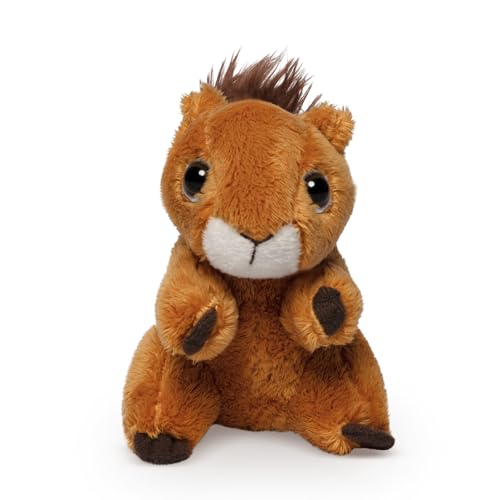 Living Nature, ardilla roja de peluche ecológica de 10 cm
