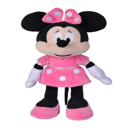 Simba peluche Disney Minnie Mouse 35 cm oficial, la compañera de Mickey
