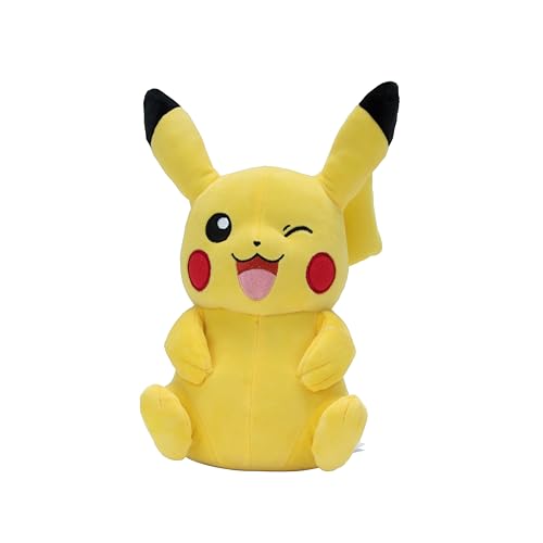 Pokémon Peluche Pikachu Peluche Suave de 30 cm con Detalles auténticos