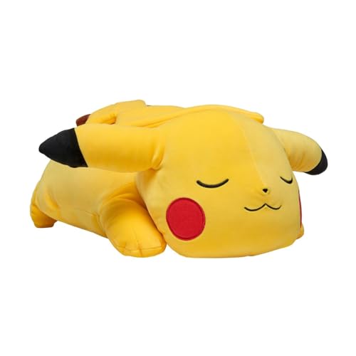 Peluche oficial gigante Pikachu Dormilón de Bizak de 46 cm