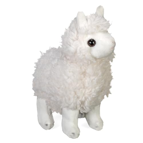 Wild Republic Pocketkins Eco, mini alpaca de peluche de 12 cm reciclada