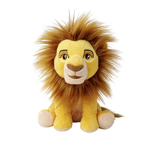 Simba peluche Disney El Rey León Mufasa 25 cm, edición 30 aniversario oficial