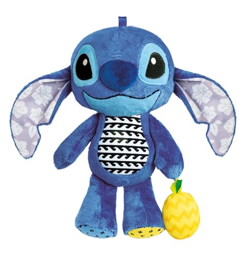 Clementoni Disney Baby Stitch — blandito para recién nacidos