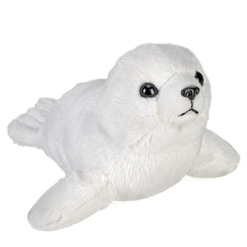 Wild Republic Pocketkins Eco, foca arpa de peluche de 12 cm