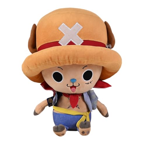 Peluche Chopper vestido de Luffy New World 20 cm (Sakami)