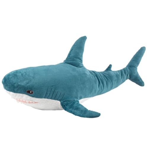 Peluche de tiburón gigante de 80 a 100 cm suave para abrazar, alternativa al Blåhaj de IKEA