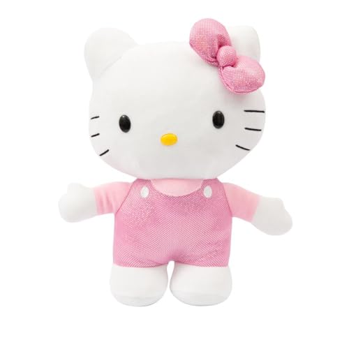 Jemini - Peluche de Hello Kitty (13 cm), diseño de Peluche, Lavable, con Licencia Oficial Sanrio, Juguete de Despertar Kawaii, Desde el Nacimiento, Idea de Regalo para niños, cumpleaños, Navidad