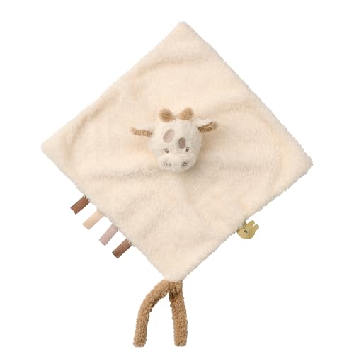 Nattou Comforter Doudou Giraffe Teddy, 39 cm, Teddy Ecru