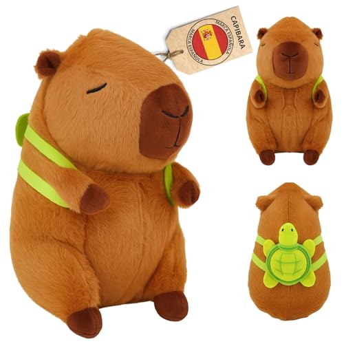 Peluche capibara kawaii de 25 cm, el animal viral de TikTok