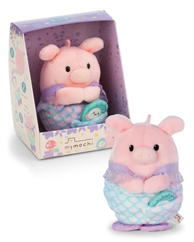 NICI mymochi Onk, cerdito kawaii en caja regalo con disfraz de sirena