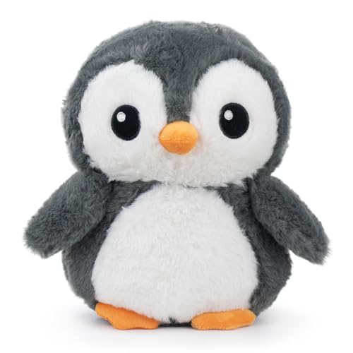 Peluche de pingüino Barrado de 24 cm en gris