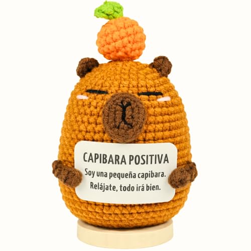 EQUIK Capibara amigurumi "positiva" (ganchillo)