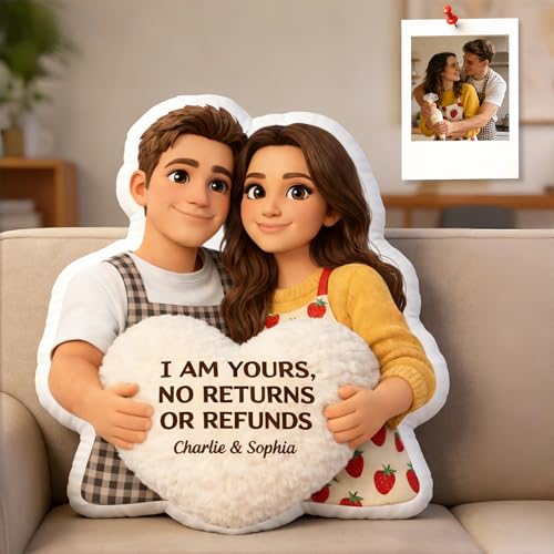 HCLRIU Cojín personalizado con foto