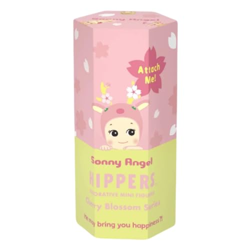 Sonny Angel Hippers Cherry Blossom, figura de bebé coleccionable de 10 cm